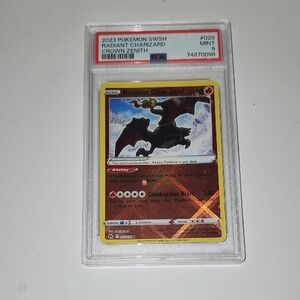 Radiant Charizard Psa9 2023 Pokemon
